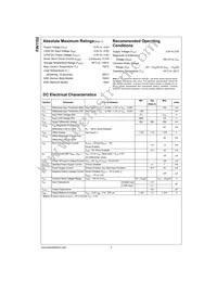 FIN1102MTCX Datasheet Page 2