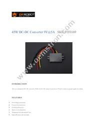 FIT0169 Datasheet Cover