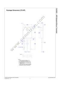 FJA3835TU Datasheet Page 3