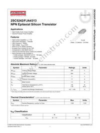 FJA4313RTU Datasheet Page 2