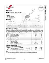 FJD5553TM Datasheet Page 2