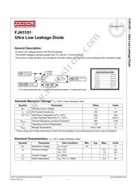 FJH1101 Datasheet Page 2