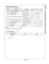 FJP13007H2TU-F080 Datasheet Page 2