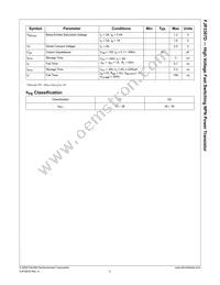 FJP3307DH2TU Datasheet Page 3