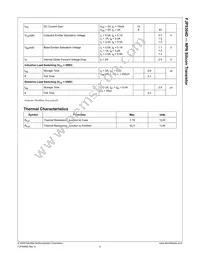FJP5304D Datasheet Page 3