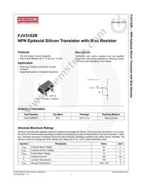 FJV3102RMTF Datasheet Page 2