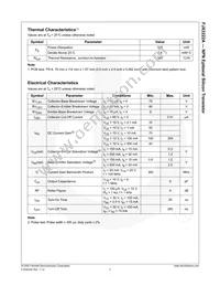 FJX2222ATF Datasheet Page 3