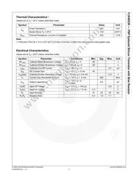 FJX4003RTF Datasheet Page 3