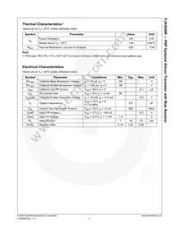 FJX4006RTF Datasheet Page 3