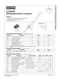 FJY3014R Datasheet Cover