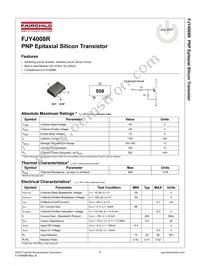 FJY4008R Datasheet Cover