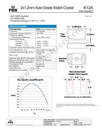 FK12AEIHI0.032768-T3 Datasheet Cover