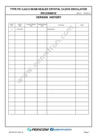 FK1330001Z Datasheet Page 2