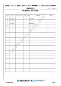 FK2500025 Datasheet Page 2