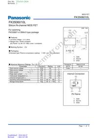 FK3506010L Datasheet Cover