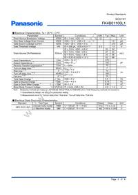 FK4B01100L1 Datasheet Page 2