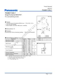 FK4B01120L1 Datasheet Cover