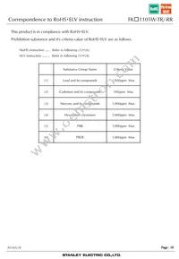 FKA1105W-TR Datasheet Page 18