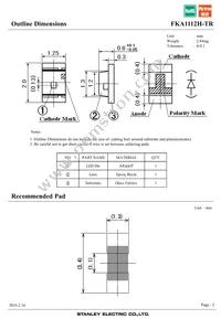 FKA1112H-TR Datasheet Page 2