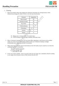 FKA1112H-TR Datasheet Page 9