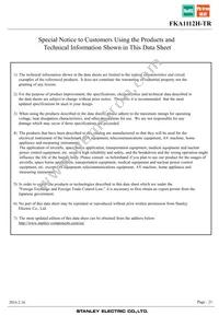 FKA1112H-TR Datasheet Page 21