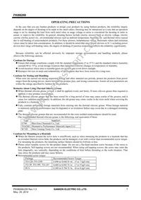 FKI06269 Datasheet Page 7