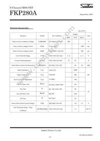 FKP280A Datasheet Page 2