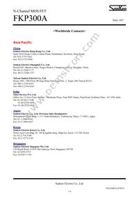 FKP300A Datasheet Page 7