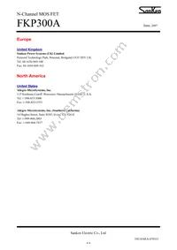 FKP300A Datasheet Page 8
