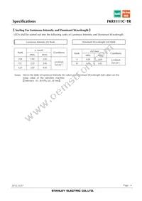FKR1111C-TR Datasheet Page 4