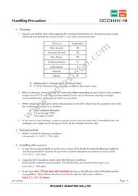 FKR1111C-TR Datasheet Page 9