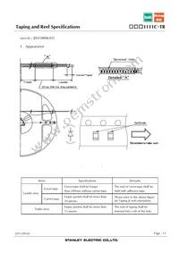 FKR1111C-TR Datasheet Page 15