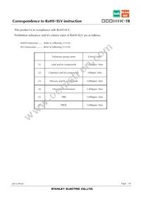 FKR1111C-TR Datasheet Page 18