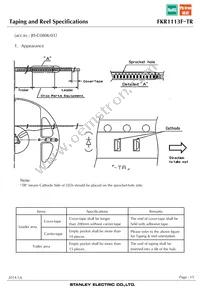 FKR1113F-TR Datasheet Page 15