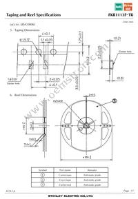 FKR1113F-TR Datasheet Page 17