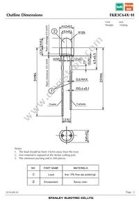 FKR3C64X-H Datasheet Page 2