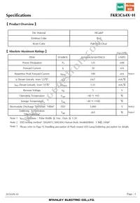 FKR3C64X-H Datasheet Page 3