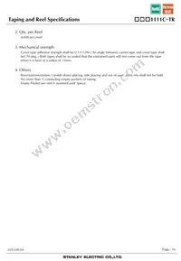 FKY1111C-TR Datasheet Page 16