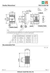 FKY1112H-TR Datasheet Page 2