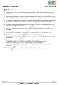 FKY1112H-TR Datasheet Page 10