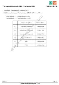 FKY1112H-TR Datasheet Page 19