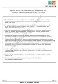 FKY1112H-TR Datasheet Page 21