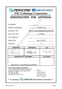 FL1350008 Datasheet Cover