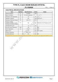 FL1350008 Datasheet Page 3