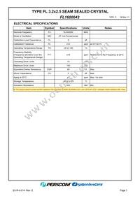 FL1600043 Datasheet Page 3