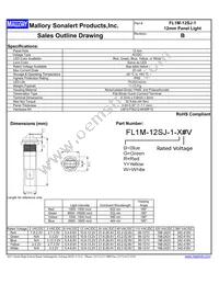 FL1M-12SJ-1-Y110V Datasheet Cover