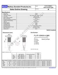 FL1P-10NW-4-Y110V Datasheet Cover