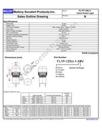 FL1P-12NJ-1-Y110V Datasheet Cover