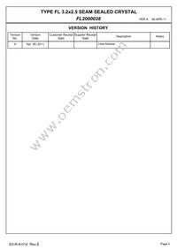 FL2000038 Datasheet Page 2