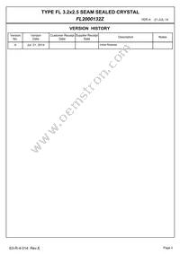 FL2000132Z Datasheet Page 2